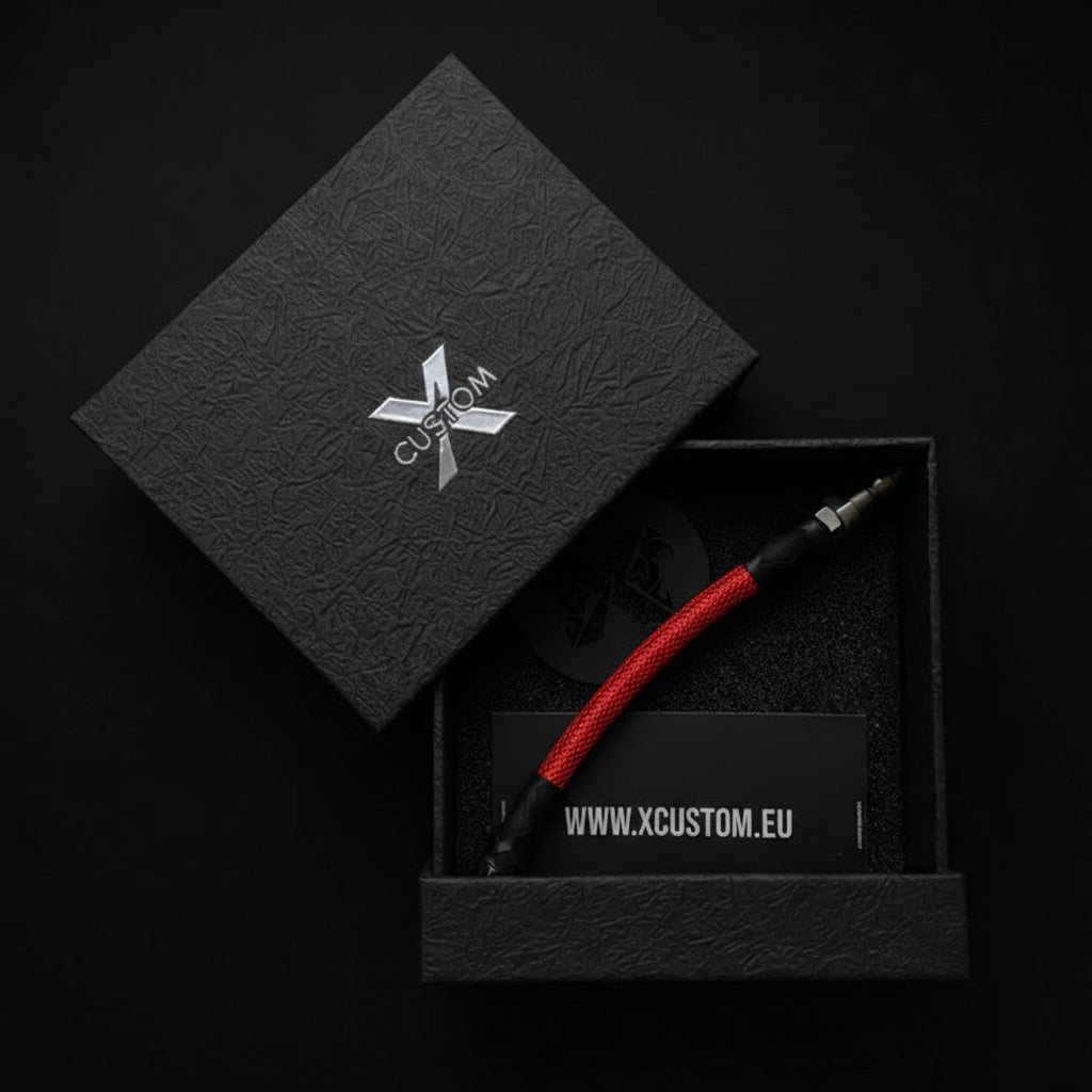 Roter X-Grip-Schlauch