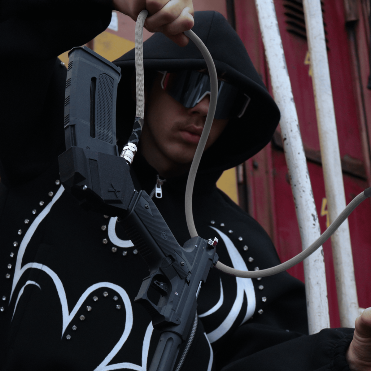 Premium weiße X-Hose³