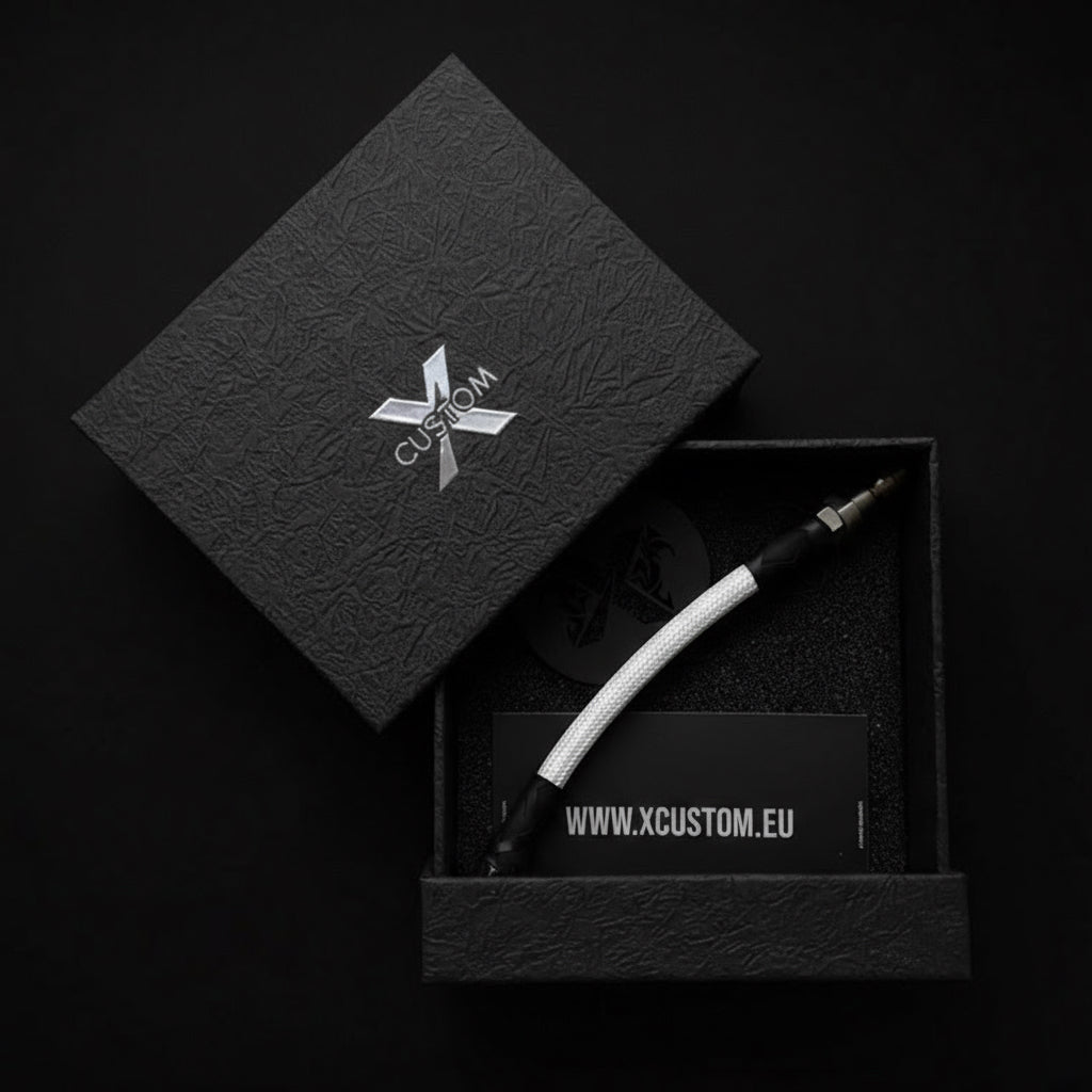 Weißer X-Grip-Schlauch